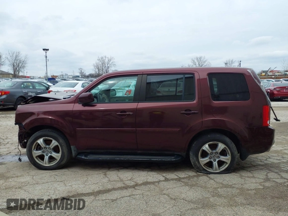 2012 Honda Pilot EX-L with VIN 5FNYF4H65CB045796, listed as a IAAI auction lot 39867772 with 104,061 mi miles. Bid and sale history available at carsss.com. Image 15.