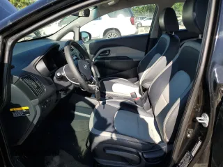 2017 Kia Rio EX with VIN KNADN4A3XH6086281, listed as a Copart auction lot 63582924 with 87,566 mi miles and Salvage Title. Bid and sale history available at carsss.com. Image 7.
