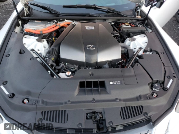 2020 Lexus LC with VIN JTHBY5AY8LA001946, listed as a Copart auction lot 84040444 with 0 mi miles and Salvage Title. Bid and sale history available at carsss.com. Image 11.