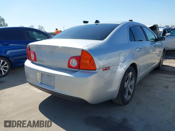 2012 Chevrolet Malibu 1LT with VIN 1G1ZC5E02CF393434, listed as a IAAI auction lot 42227971 with 180,080 mi miles and . Bid and sale history available at DreamBid. Image 4.