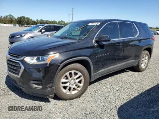 2019 Chevrolet Traverse LS z VIN 1GNERFKW6KJ111558, wystawiony jako Copart lot #58874255 z przebiegiem Nie podano mil oraz Nie do naprawy • Non repairable. Historia ofert i sprzedaży dostępna na DreamBid. Obrazek 1.