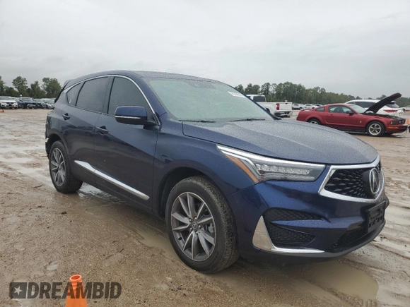 2021 Acura RDX w/Technology Package with VIN 5J8TC1H56ML011245, listed as a Copart auction lot 61459094 with 10,922 mi miles and Salvage Title. Bid and sale history available at carsss.com. Image 4.