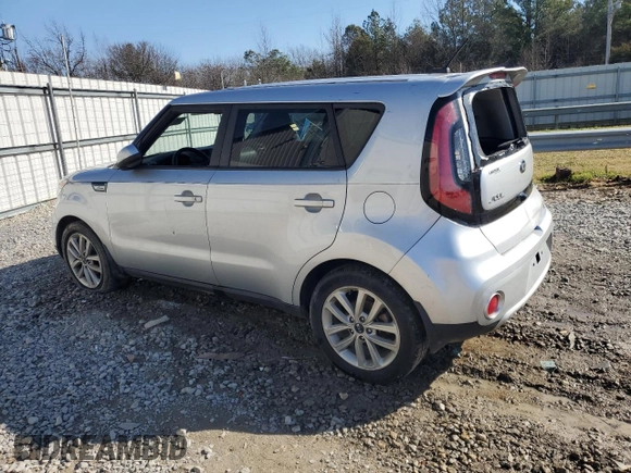2018 Kia Soul + with VIN KNDJP3A54J7542884, listed as a Copart auction lot 43235395 with 57,437 mi miles and Clean Title. Bid and sale history available at carsss.com. Image 2.