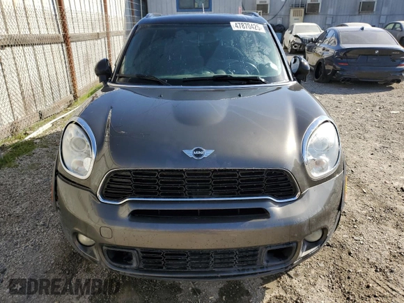 2011 MINI Countryman S with VIN WMWZC5C59BWL54731, listed as a Copart auction lot 47870425 with 115,287 mi miles and Clean Title. Bid and sale history available at DreamBid. Image 5.
