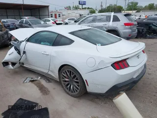 2024 Ford Mustang GT with VIN 1FA6P8CF2R5402483, listed as a IAAI auction lot 41885591 with 37,733 mi miles and . Bid and sale history available at DreamBid. Image 3.