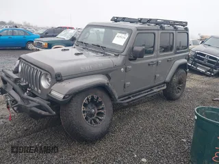 2019 Jeep Wrangler Unlimited Sahara с VIN 1C4HJXEG1KW543811, выставлен на аукционе IAAI как лот 41291234 с пробегом 63 714 миль миль и . История ставок и продаж доступна на DreamBid. Изображение 2.
