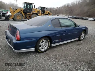 2003 Chevrolet Monte Carlo SS with VIN 2G1WX12K539341195, listed as a Copart auction lot 81890984 with 58,354 mi miles and Salvage Title. Bid and sale history available at carsss.com. Image 3.