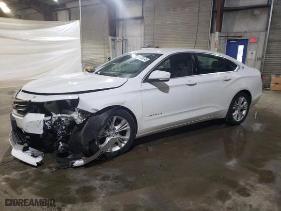 2014 Chevrolet Impala LT with VIN 2G1115SL6E9257238, listed as a Copart auction lot 47680745 with 105,727 mi miles and Clean Title. Bid and sale history available at carsss.com. Image 1.