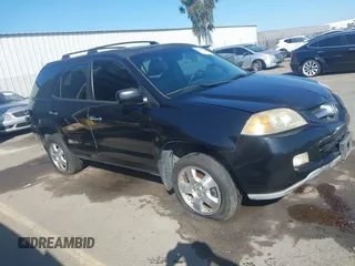 2006 Acura MDX with VIN 2HNYD182X6H538674, listed as a IAAI auction lot 41616146 with 239,936 mi miles. Bid and sale history available at carsss.com. Image 1.