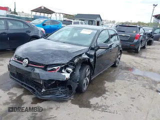 2018 Volkswagen Golf GTI S with VIN 3VW547AU1JM261492, listed as a IAAI auction lot 42007016 with 50,006 mi miles. Bid and sale history available at carsss.com. Image 17.