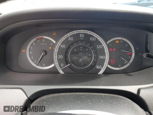2014 Honda Accord Sedan LX with VIN 1HGCR2F34EA106647, listed as a Copart auction lot 53241395 with 397,414 mi miles and Salvage Title. Bid and sale history available at carsss.com. Image 9.