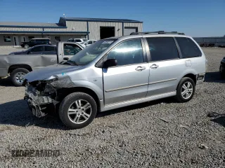 2006 Mazda MPV LX with VIN JM3LW28A660558360, listed as a Copart auction lot 48599315 with 188,114 mi miles and Salvage Title. Bid and sale history available at carsss.com. Image 1.