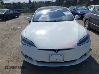 2016 Tesla Model S 90D with VIN 5YJSA1E22GF155747, listed as a IAAI auction lot 42630085 with 97,896 mi miles and . Bid and sale history available at DreamBid. Image 12.