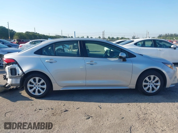 2024 Toyota Corolla LE with VIN 5YFB4MDEXRP215284, listed as a IAAI auction lot 41885184 with 7,486 mi miles. Bid and sale history available at carsss.com. Image 14.