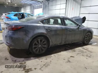 2021 Mazda 6 Carbon Edition with VIN JM1GL1WY4M1609858, listed as a Copart auction lot 41977695 with Not Provided miles and Salvage Title. Bid and sale history available at DreamBid. Image 3.