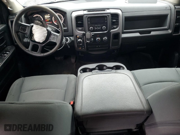 2017 Ram 1500 Express with VIN 1C6RR7KT5HS846449, listed as a Copart auction lot 55813295 with 77,539 mi miles and Salvage title. Bid and sale history available at DreamBid. Image 8.