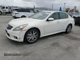 2013 Infiniti G37 Journey with VIN JN1CV6AP2DM717076, listed as a Copart auction lot 56371665 with 96,045 mi miles and Salvage title. Bid and sale history available at DreamBid. Image 1.
