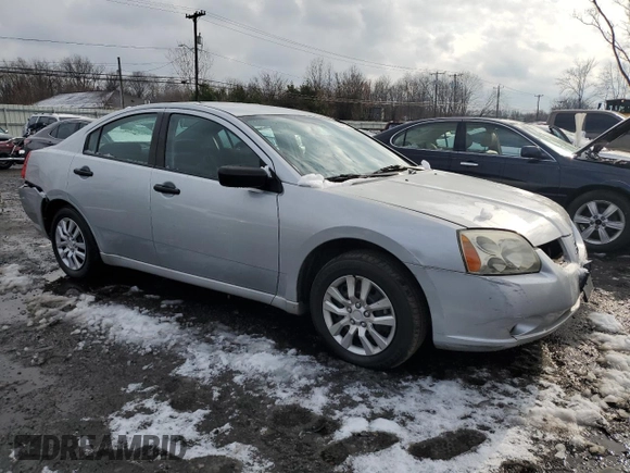 2005 Mitsubishi Galant DE with VIN 4A3AB26F15E050967, listed as a Copart auction lot 82584514 with 156,398 mi miles and Salvage Title. Bid and sale history available at carsss.com. Image 4.