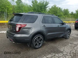 2015 Ford Explorer Sport с VIN 1FM5K8GT8FGB48021, выставлен на аукционе Copart как лот 62236845 с пробегом 153 593 миль миль и Чистый • Clean title. История ставок и продаж доступна на DreamBid. Изображение 3.