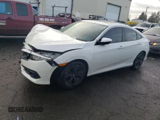 2017 Honda Civic Sedan EX-T with VIN 2HGFC1F36HH639534, listed as a Copart auction lot 86402534 with 0 mi miles and Salvage Title. Bid and sale history available at carsss.com. Image 1.