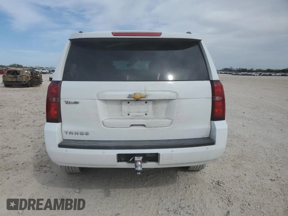 2018 Chevrolet Tahoe LS with VIN 1GNSCAEC8JR351011, listed as a Copart auction lot 49420825 with 83,322 mi miles and Salvage title. Bid and sale history available at DreamBid. Image 6.