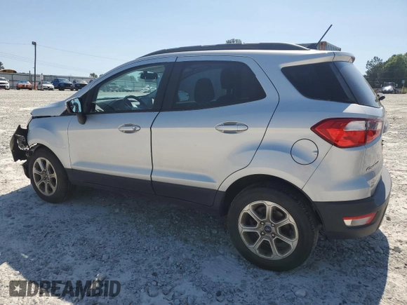 2020 Ford EcoSport SE z VIN MAJ3S2GE0LC352184, wystawiony jako Copart lot #52394035 z przebiegiem 94 063 mil mil oraz Szkody całkowita. Historia ofert i sprzedaży dostępna na DreamBid. Obrazek 2.