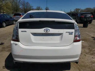 2008 Toyota Prius with VIN JTDKB20U783440082, listed as a Copart auction lot 52295155 with 198,080 mi miles and Salvage Title. Bid and sale history available at carsss.com. Image 6.