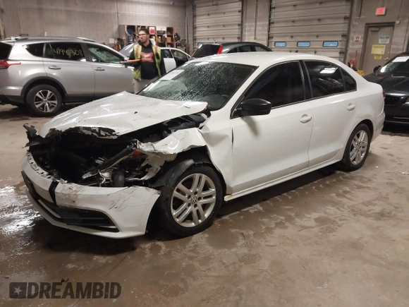 2015 Volkswagen Jetta Sedan 2.0L S with VIN 3VW2K7AJ1FM225534, listed as a IAAI auction lot 41941755 with 123,890 mi miles. Bid and sale history available at carsss.com. Image 17.