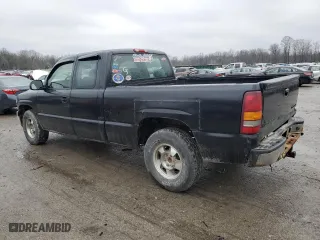 2002 Chevrolet Silverado 1500 LS with VIN 2GCEK19V021371008, listed as a Copart auction lot 46920055 with 153,594 mi miles and Salvage Title. Bid and sale history available at carsss.com. Image 2.