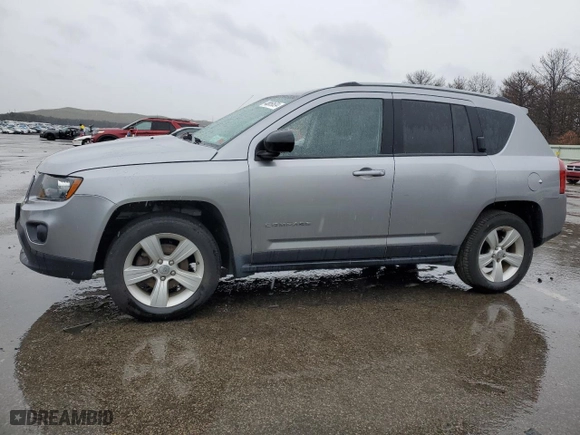 2016 Jeep Compass Sport with VIN 1C4NJDBBXGD718988, listed as a Copart auction lot 58192434 with 87,032 mi miles and Non Repairable. Bid and sale history available at carsss.com. Image 1.