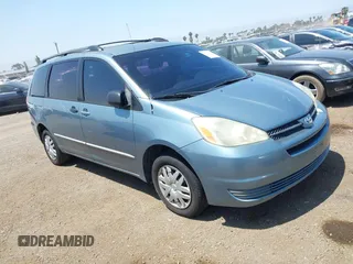 2004 Toyota Sienna CE z VIN 5TDZA23C54S214278, wystawiony jako IAAI lot #42373929 z przebiegiem 278 152 mil mil oraz . Historia ofert i sprzedaży dostępna na DreamBid. Obrazek 1.