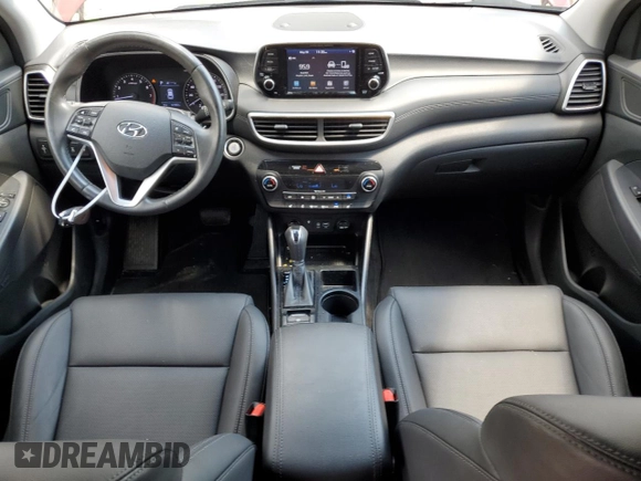 2019 Hyundai Tucson Limited with VIN KM8J3CAL9KU973231, listed as a Copart auction lot 57896145 with 101,853 mi miles and Salvage title. Bid and sale history available at DreamBid. Image 8.