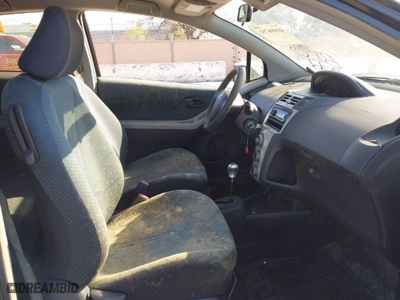 2007 Toyota Yaris with VIN JTDJT923075049235, listed as a IAAI auction lot 41896751 with 108,904 mi miles. Bid and sale history available at carsss.com. Image 5.