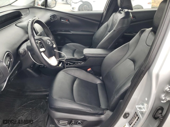 2017 Toyota Prius Prime Plus with VIN JTDKARFP0H3029278, listed as a Copart auction lot 53388945 with 86,347 mi miles and Salvage Title. Bid and sale history available at carsss.com. Image 7.