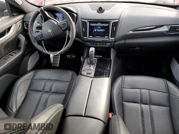 2020 Maserati Levante GranSport with VIN ZN661XUS6LX343661, listed as a Copart auction lot 45470285 with 27,099 mi miles and Salvage Title. Bid and sale history available at carsss.com. Image 8.