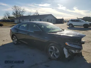 2020 Honda Insight EX with VIN 19XZE4F59LE005566, listed as a Copart auction lot 47826365 with 49,583 mi miles and Salvage Title. Bid and sale history available at DreamBid. Image 4.