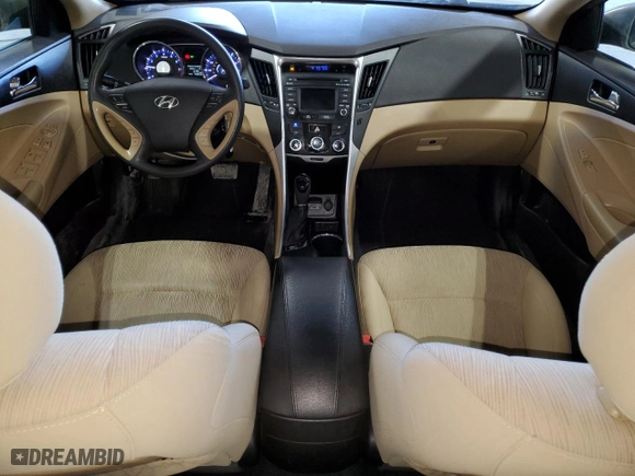 2014 Hyundai Sonata GLS with VIN 5NPEB4AC5EH895771, listed as a Copart auction lot 50077255 with 76,033 mi miles and Salvage Title. Bid and sale history available at carsss.com. Image 8.