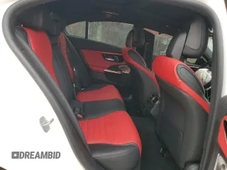 2024 Mercedes-Benz C 43 AMG z VIN W1KAF8HB8RR228611, wystawiony jako Copart lot #42020315 z przebiegiem 1 161 mil mil oraz Szkoda całkowita • Salvage title. Historia ofert i sprzedaży dostępna na DreamBid. Obrazek 10.