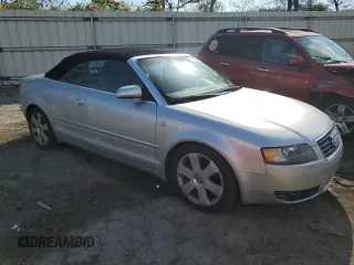 2006 Audi A4 3.0L with VIN WAUDT48H26K001588, listed as a Copart auction lot 77682844 with 126,460 mi miles and Salvage Title. Bid and sale history available at carsss.com. Image 4.