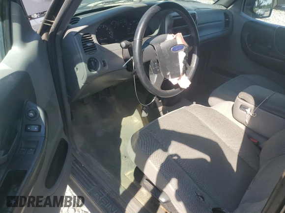 2011 Ford Ranger XLT with VIN 1FTKR4EE6BPB21913, listed as a Copart auction lot 55441215 with 159,970 mi miles and Salvage title. Bid and sale history available at DreamBid. Image 8.