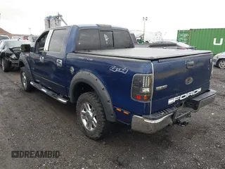 2008 Ford F-150 XLT with VIN 1FTPW14528FB49009, listed as a IAAI auction lot 41795307 with 147,334 mi miles and . Bid and sale history available at DreamBid. Image 3.