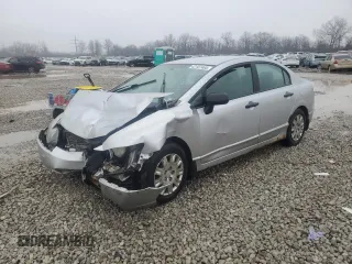 2010 Honda Civic z VIN 19XFA1E33AE037293, wystawiony jako Copart lot #42107465 z przebiegiem Nie podano mil oraz Szkoda całkowita • Salvage title. Historia ofert i sprzedaży dostępna na DreamBid. Obrazek 1.