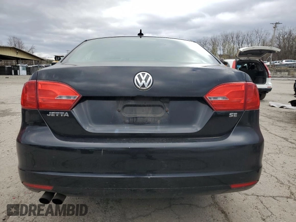 2014 Volkswagen Jetta Sedan SE with VIN 3VWD17AJ5EM368321, listed as a Copart auction lot 53565205 with 103,291 mi miles and Clean Title. Bid and sale history available at carsss.com. Image 6.