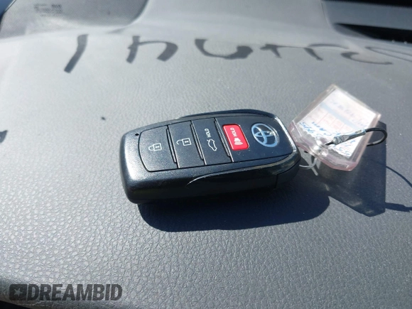 2025 Toyota Camry LE with VIN 4T1DAACK4SU513633, listed as a IAAI auction lot 42034741 with 27,024 mi miles and . Bid and sale history available at DreamBid. Image 11.