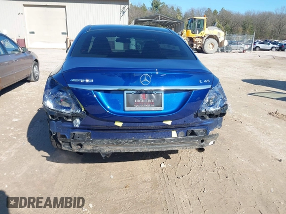 2018 Mercedes-Benz C 43 AMG z VIN 55SWF6EB2JU261301, wystawiony jako IAAI lot #41911808 z przebiegiem 59 707 mil mil oraz . Historia ofert i sprzedaży dostępna na DreamBid. Obrazek 16.
