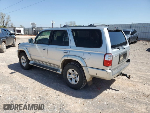 2001 Toyota 4Runner SR5 z VIN JT3HN86R910335885, wystawiony jako Copart lot #51433085 z przebiegiem 271 620 mil mil oraz Czysty tytuł • Clean title. Historia ofert i sprzedaży dostępna na DreamBid. Obrazek 2.