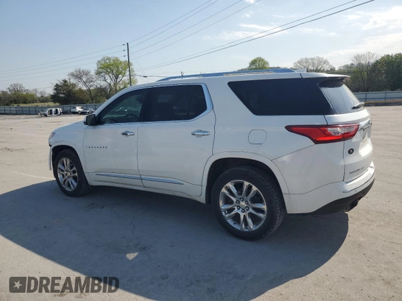 2018 Chevrolet Traverse High Country with VIN 1GNEVKKWXJJ166954, listed as a Copart auction lot 52538585 with 79,605 mi miles and Salvage Title. Bid and sale history available at carsss.com. Image 2.