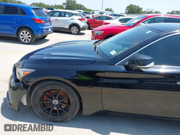 2015 Infiniti Q50 z VIN JN1BV7AP9FM335745, wystawiony jako IAAI lot #42336325 z przebiegiem 153 970 mil mil oraz . Historia ofert i sprzedaży dostępna na DreamBid. Obrazek 12.