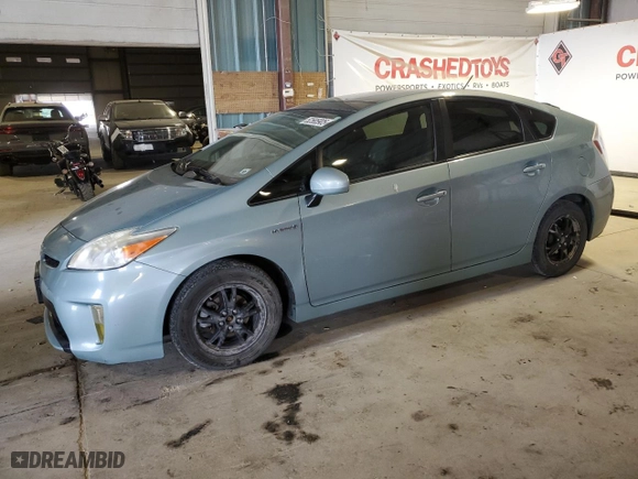 2013 Toyota Prius One with VIN JTDKN3DU0D5659245, listed as a Copart auction lot 52585905 with 297,620 mi miles and Clean Title. Bid and sale history available at carsss.com. Image 1.