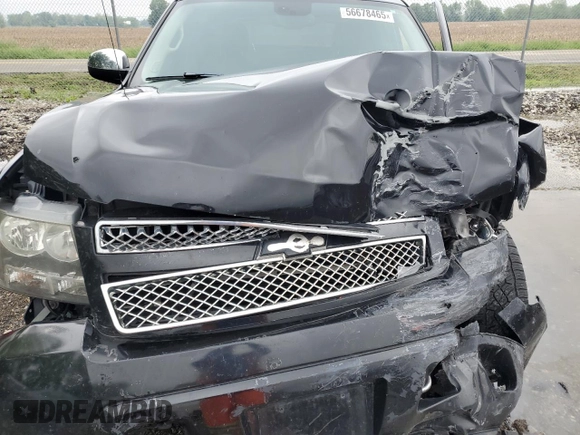 2008 Chevrolet Avalanche LTZ with VIN 3GNFK12328G105235, listed as a Copart auction lot 56678465 with 160,447 mi miles and Salvage title. Bid and sale history available at DreamBid. Image 11.
